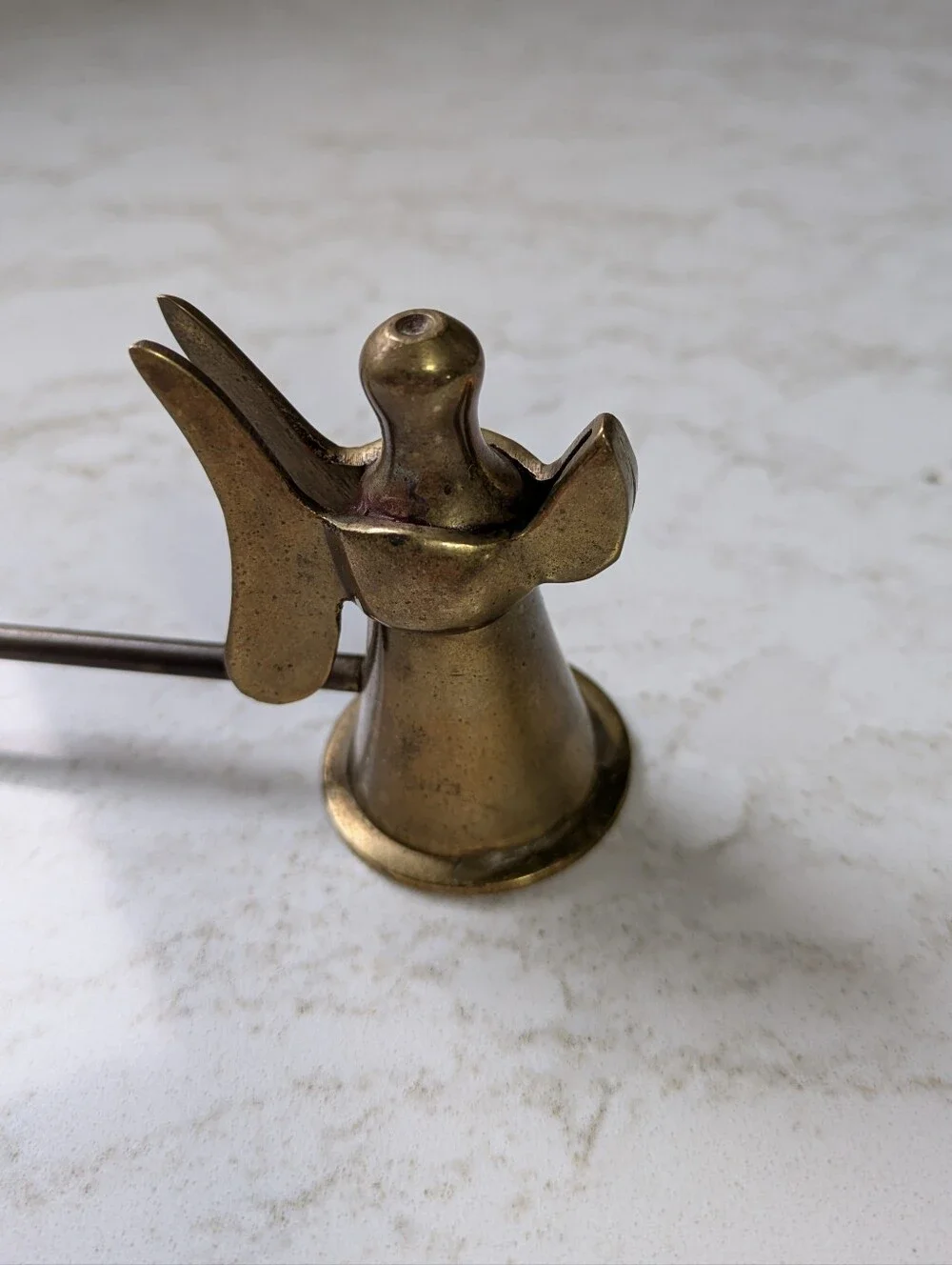 Brass Angel Candle Snuffer